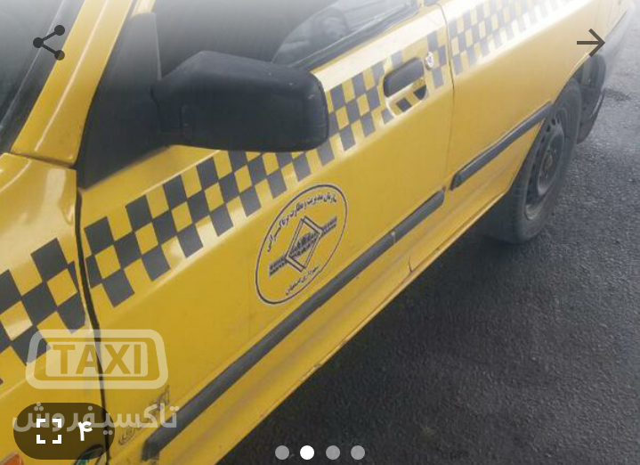 فروش تاکسی پراید مدل 87 در اصفهان