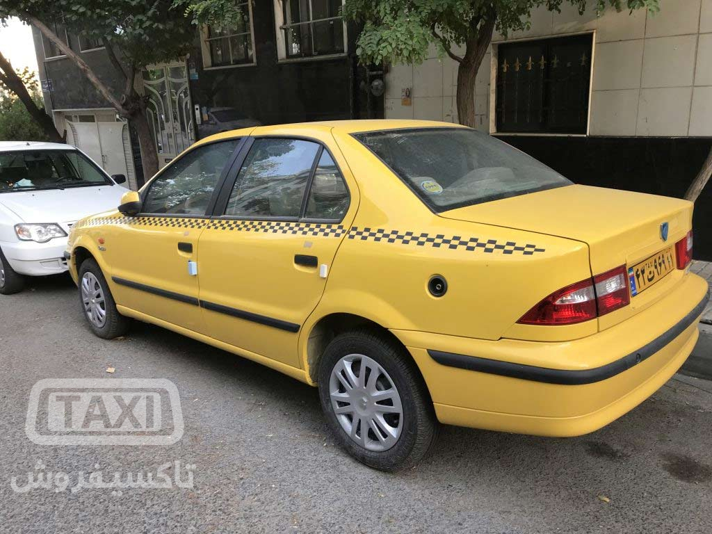فروش تاکسی سمند 1400 معاوضه با سواری