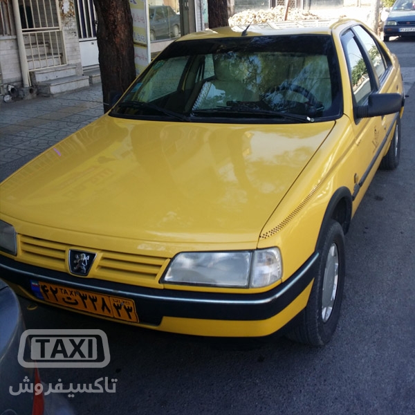 فروش تاکسی پژو 405 گاز سوز مدل 89