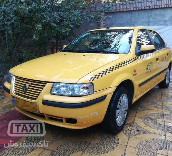 فروش تاکسی سمند گردشی مدل 96