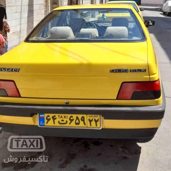 فروش تاکسی پژو 405 مدل 95 تمیز