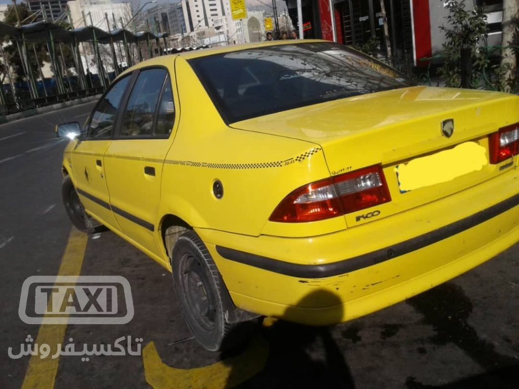 فروش تاکسی سمند خطی مدل 93