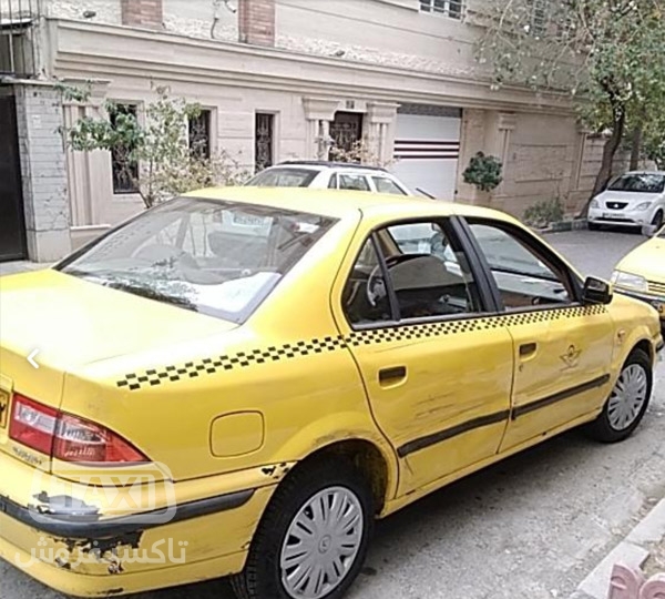 فروش تاکسی سمندEF7 گردشی مدل 93