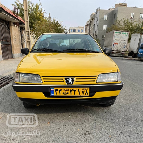 فروش تاکسی پژو 405 دوگانه مدل 96