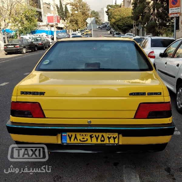 فروش تاکسی پژو 405 خطی مدل 97