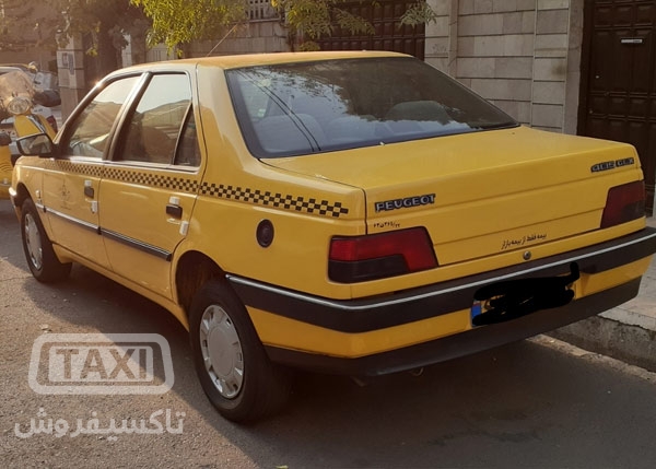 فروش تاکسی پژو 405 خطی مدل 96