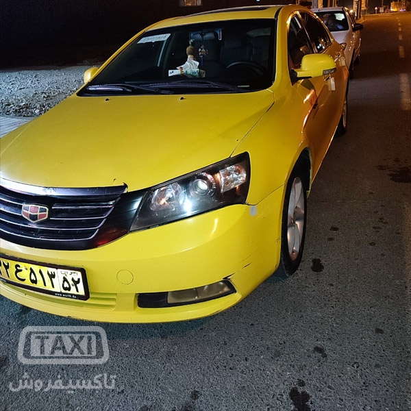فروش تاکسی جیلی دنده ای 2013
