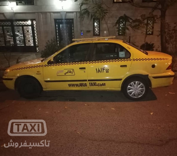 فروش تاکسی سمند EF7 مدل 96