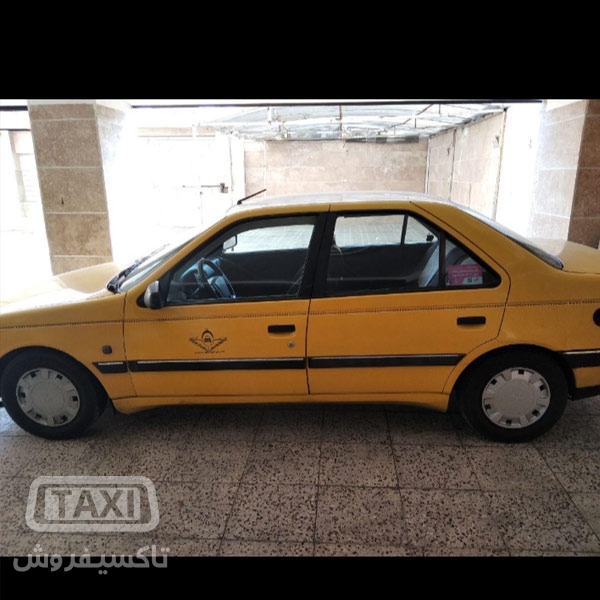 فروش تاکسی پژو 405 مدل 90 خطی