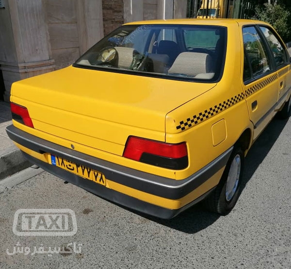 فروش تاکسی پژو 405 مدل 96 بسیار سالم