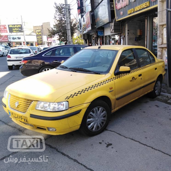 فروش تاکسی سمند خطی مدل 97