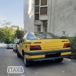 فروش تاکسی پژو 405 مدل 96 تمیز
