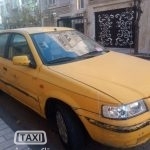 فروش تاکسی سمند EL دوگانه سوز مدل 88