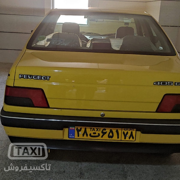 فروش تاکسی پژو 405 مدل ۹۹ تمیز