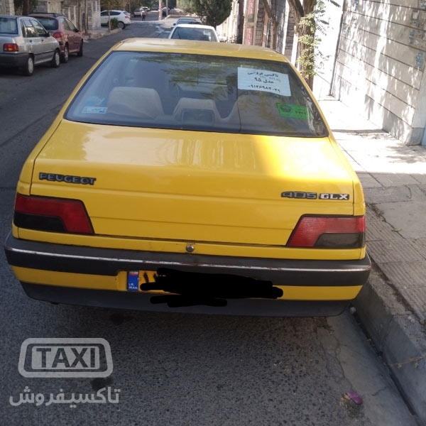 فروش تاکسی پژو 405 گردشی مدل 95 در کرج