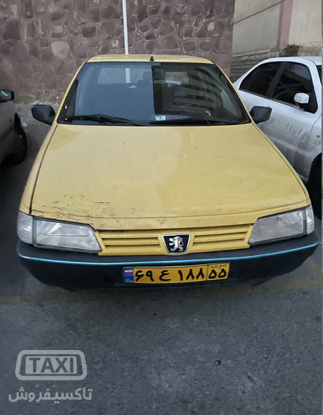 فروش تاکسی پژو ع پلاک مدل ۹۳