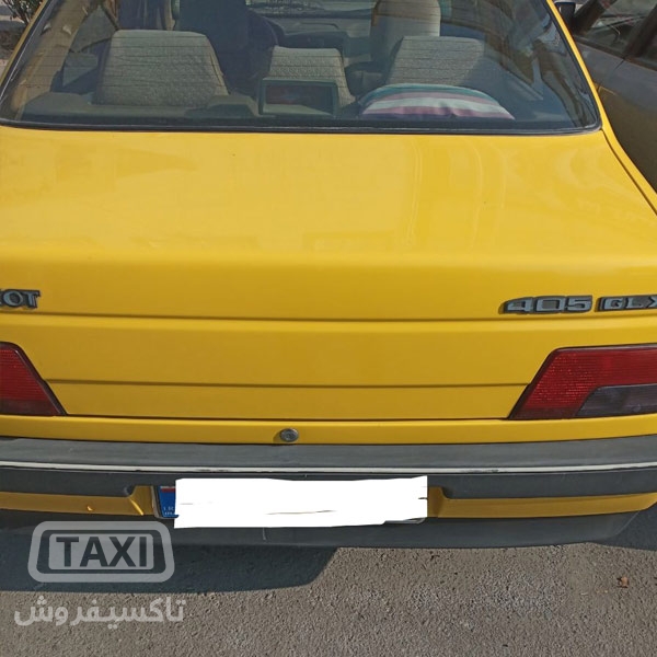 فروش تاکسی پژو 405 مدل 96 گردشی