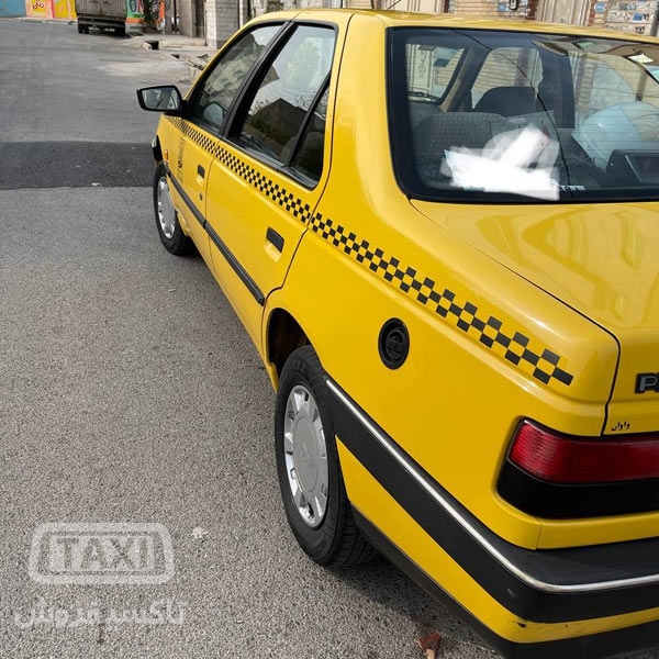 فروش تاکسی پژو 405 دوگانه سوز مدل۹۶