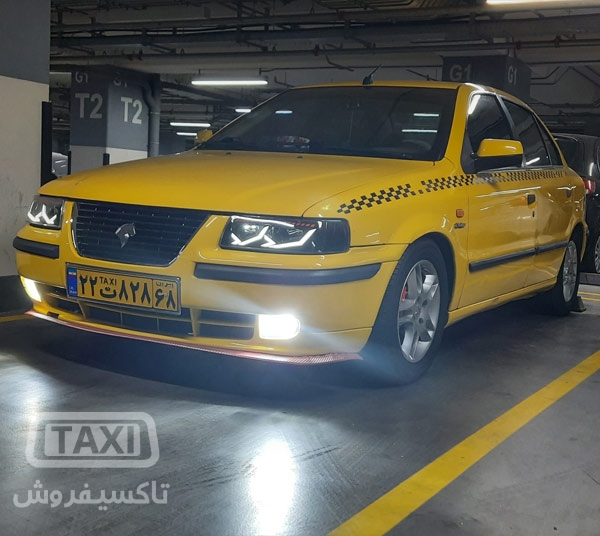 فروش تاکسی سمند EF7 دوگانه در کرج