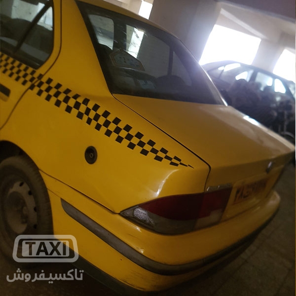 فروش تاکسی سمند زرد گردشی کرج