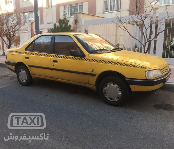 فروش تاکسی پژو 405 دوگانه سوز مدل 96