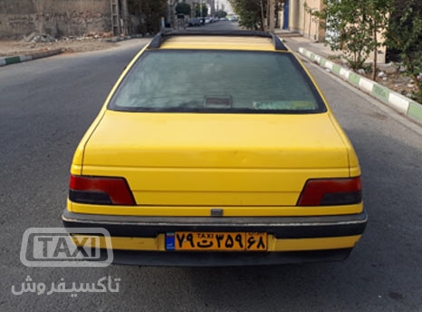 فروش تاکسی پژو ۴۰۵ گردشی مدل 90