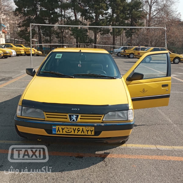 فروش تاکسی پژو ۴۰۵ مدل ۹۰ سالم