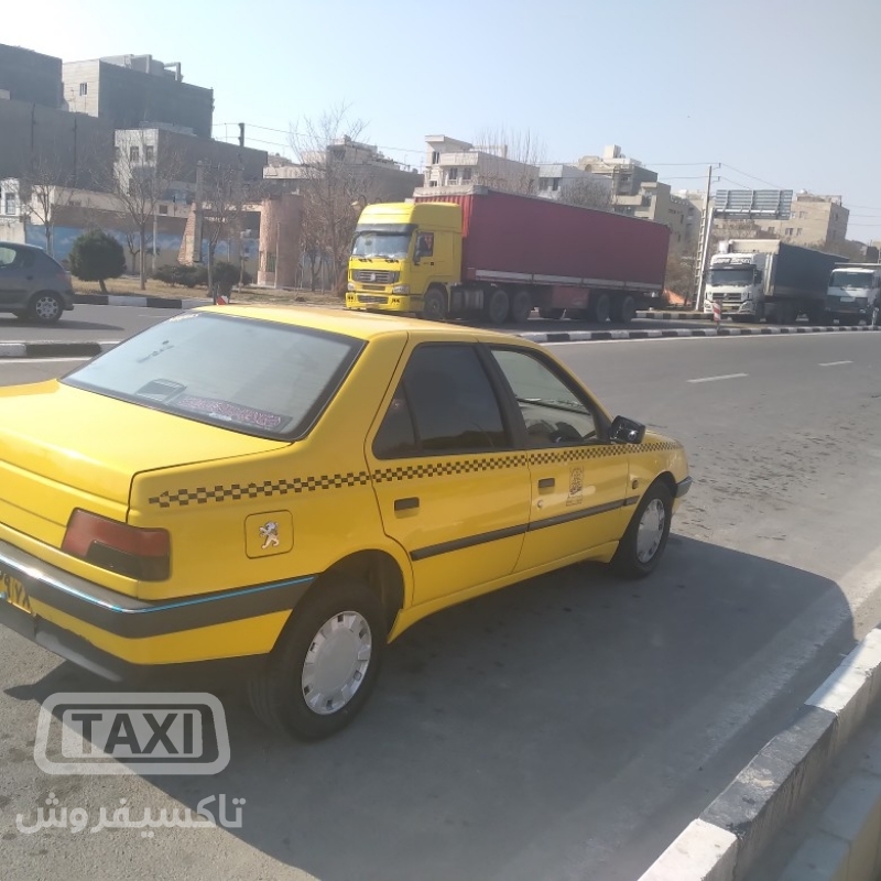 فروش تاکسی پژو ۴۰۵ با امتیاز خط