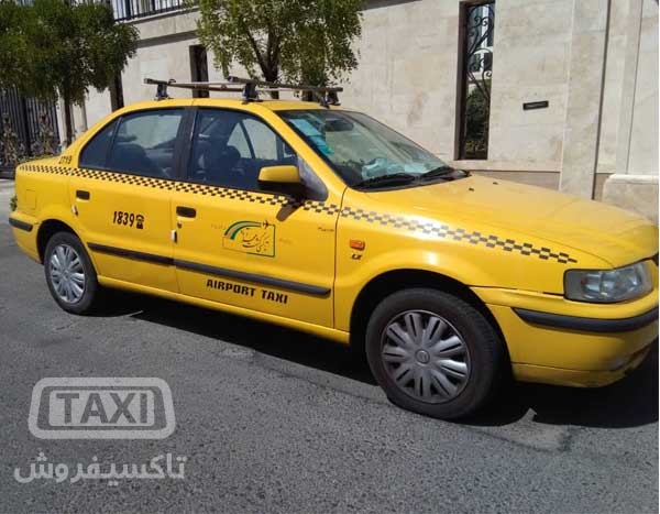 فروش تاکسی سمند فرودگاهی مدل ۹۶