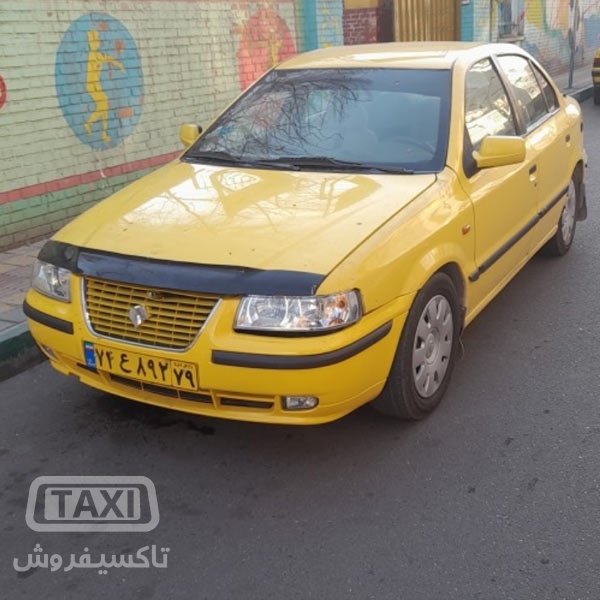 فروش تاکسی سمند بین شهری مدل 84