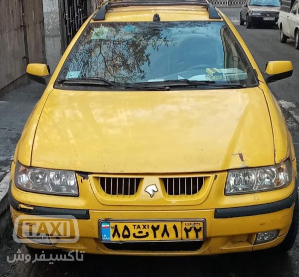فروش تاکسی سمند EF7 مدل۹۳