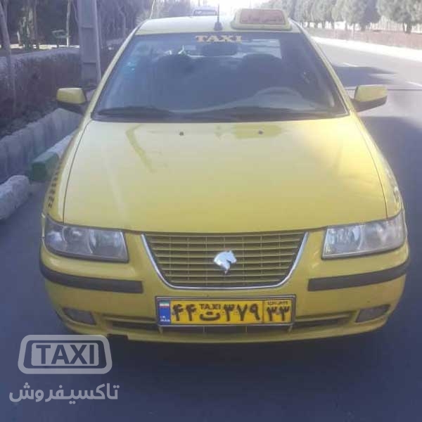 فروش تاکسی سمند EF7 دوگانه مدل 1400