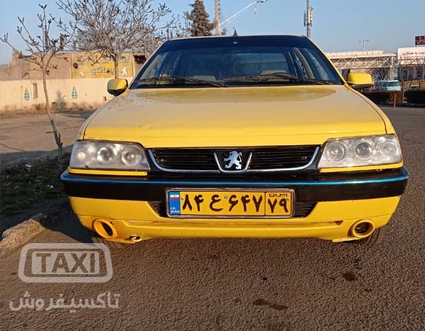 فروش تاکسی پژو 405 بین شهری در قزوین