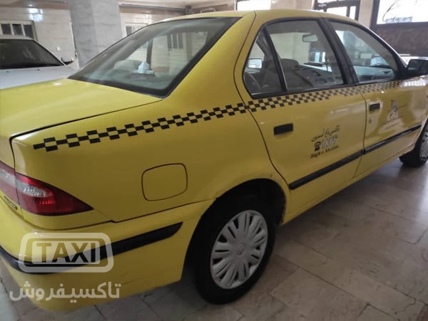 فروش تاکسی سمند دوگانه سوز EF7 مدل 95