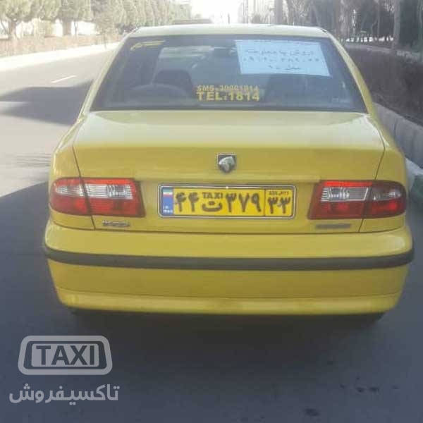 فروش تاکسی سمند EF7 دوگانه مدل 1400