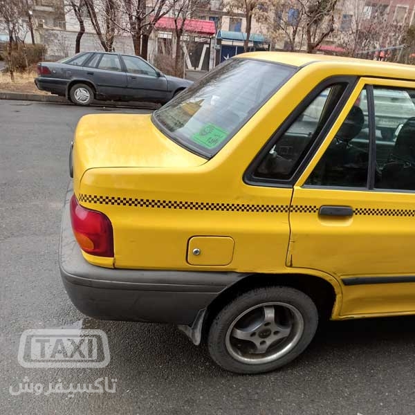 فروش تاکسی پراید گردشی دوگانه سوز
