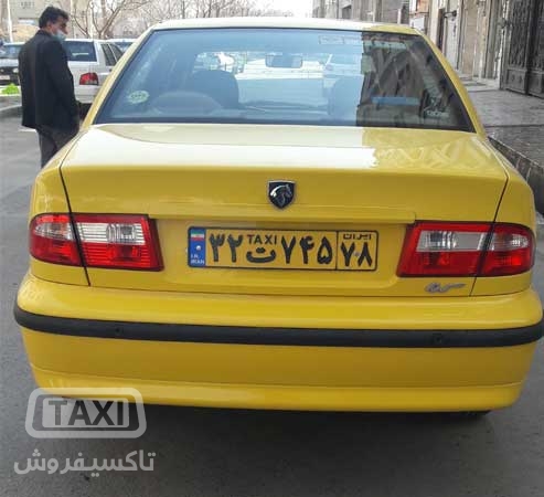 فروش تاکسی سمند EF7 دوگانه سوز مدل ۱۴۰۰