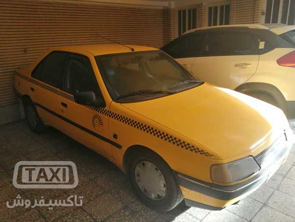 فروش تاکسی پژو 405 دوگانه سوز با امتیاز خط در کرج