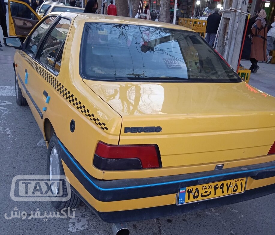 فروش تاکسی پژو 405 گردشی در کردستان