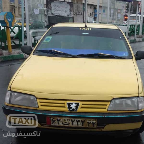 فروش تاکسی پژو ۴۰۵ مدل ۹۰