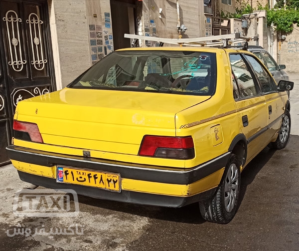 فروش تاکسی پژو 405 خطی مدل 89