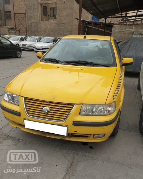 فروش تاکسی سمند EF7 خطی مدل 95