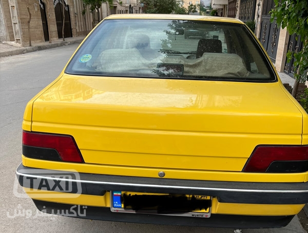 فروش تاکسی پژو ۴۰۵ مدل ۹۸ دوگانه سوز