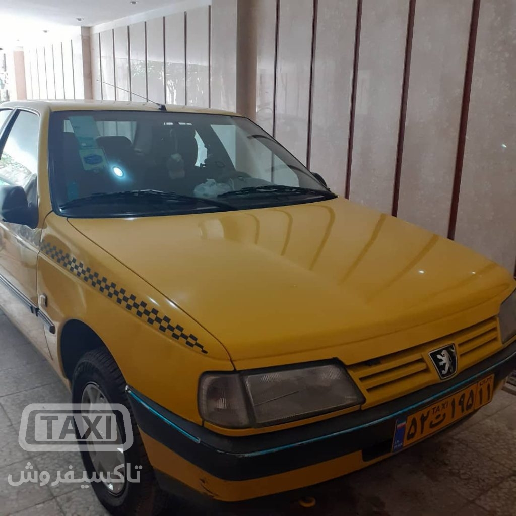 فروش تاکسی پژو گردشی ۴۰۵ مدل ۹۶