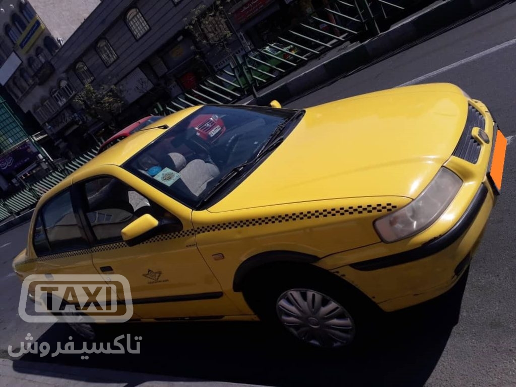 فروش تاکسی سمند دوگانه سوز کارخانه