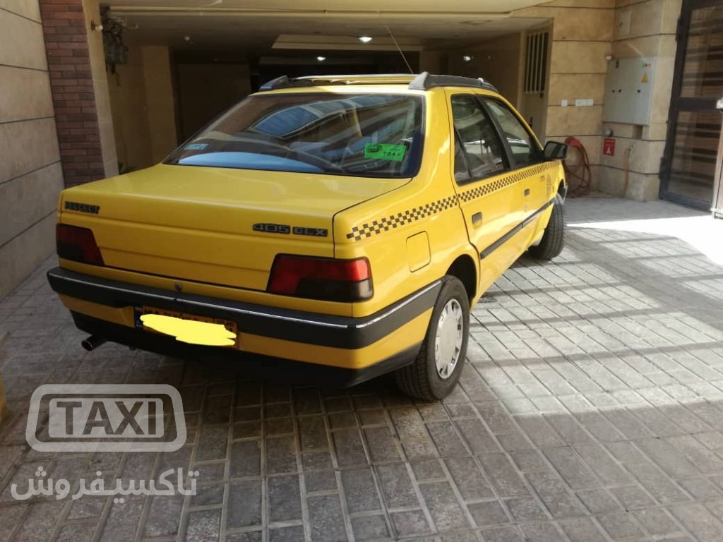 فروش تاکسی پژو ۴۰۵ گردشی مدل ۹۵