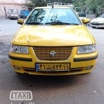 فروش تاکسی سمند EF7 دوگانه سوز ۹۶