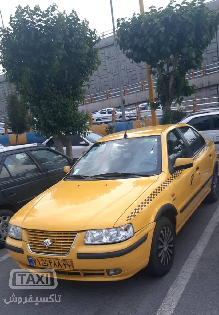 فروش تاکسی سمند EF7 خطی مدل 1396