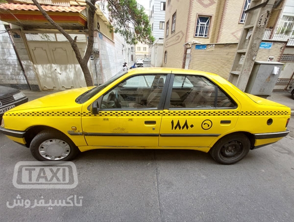 فروش تاکسی پژو glx دوگانه خطی مدل ۹۵