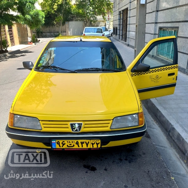فروش تاکسی پژو ۴۰۵ مدل 90